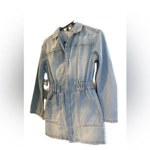 Jean denim zipper dress